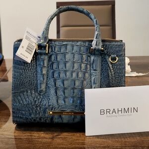 Brahmin Anywhere Convertible Jasper Melbourne Geniune Leather bag